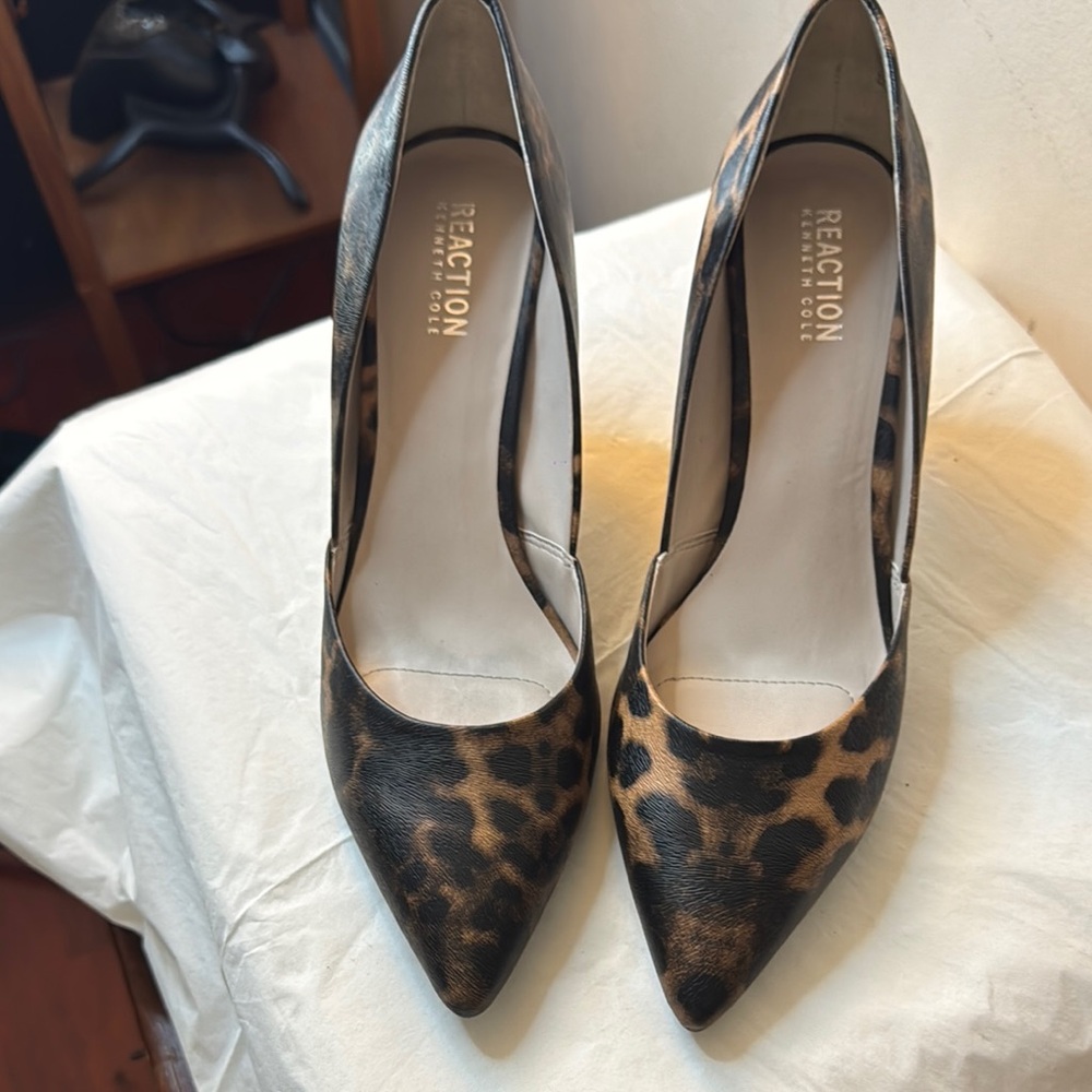 Kenneth Cole Reaction Animal Print Heels